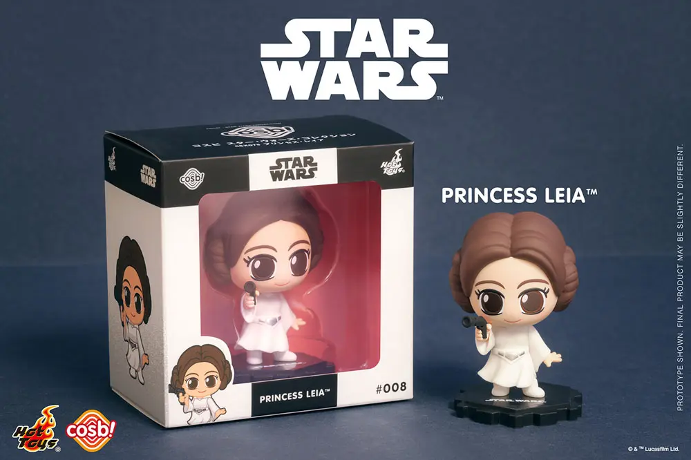 Star Wars Cosbi Mini Figure Princess Leia 8 cm product photo