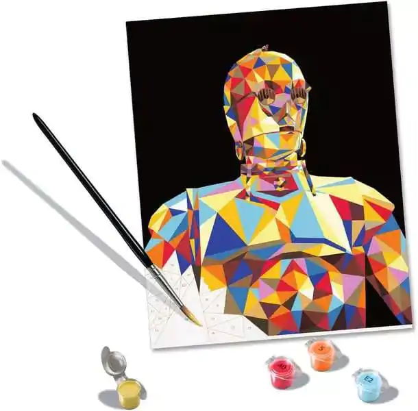 Star Wars CreArt Paint by Numbers Painting Set C-3PO 24 x 30 cm product photo