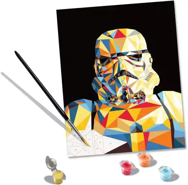 Star Wars CreArt Paint by Numbers Painting Set Stormtrooper 24 x 30 cm termékfotó