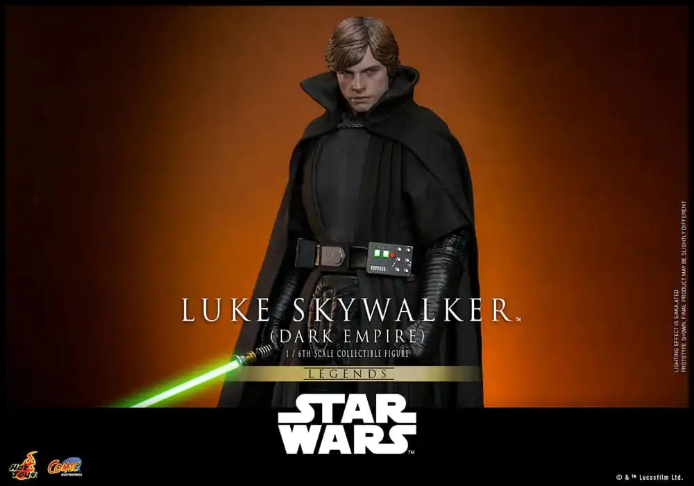 Star Wars: Dark Empire Comic Masterpiece Action Figure 1/6 Luke Skywalker 30 cm product photo