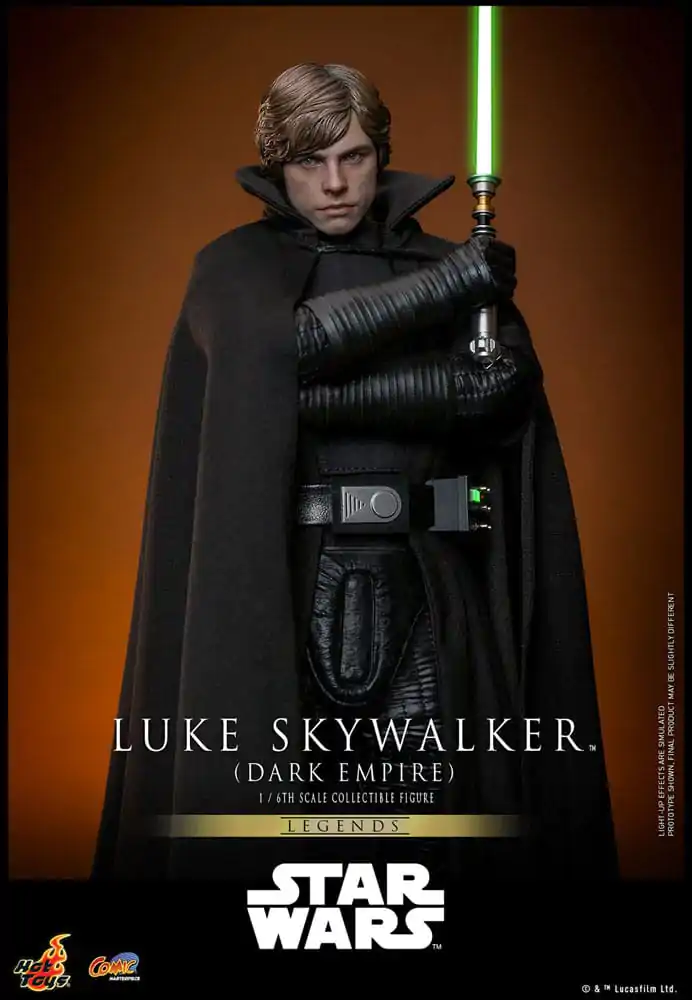 Star Wars: Dark Empire Comic Masterpiece Action Figure 1/6 Luke Skywalker 30 cm product photo