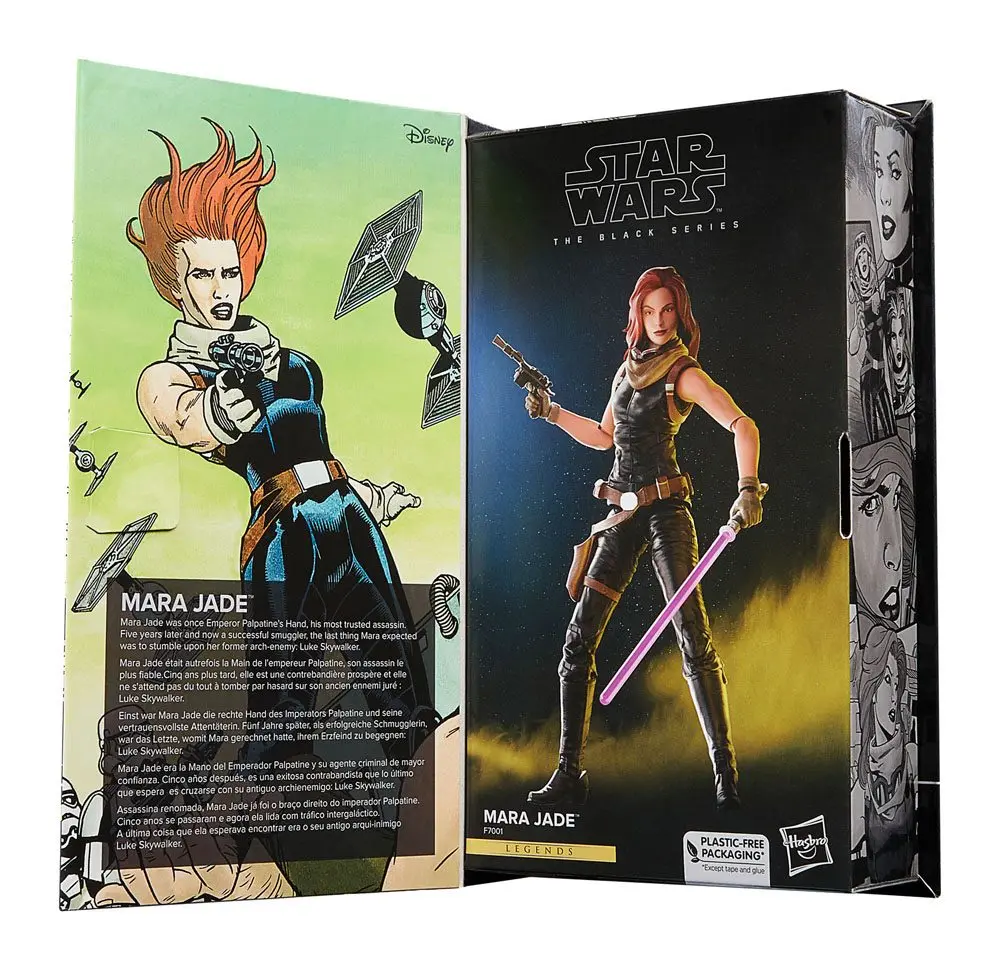 Star Wars: Dark Force Rising Black Series Action Figure Mara Jade 15 cm product photo