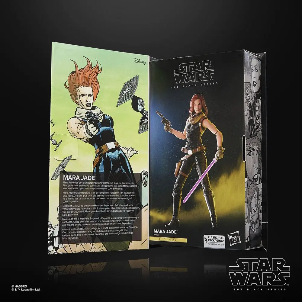 Star Wars: Dark Force Rising Black Series Action Figure Mara Jade 15 cm product photo