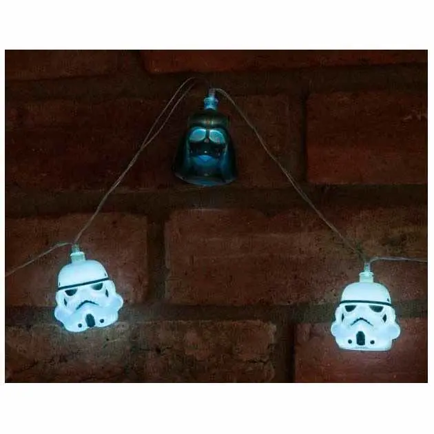 Star Wars Darth Vader & Stormtrooper 3D string lights product photo