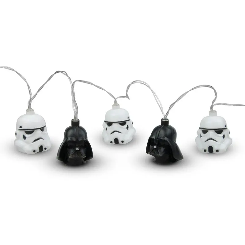 Star Wars Darth Vader & Stormtrooper 3D string lights product photo