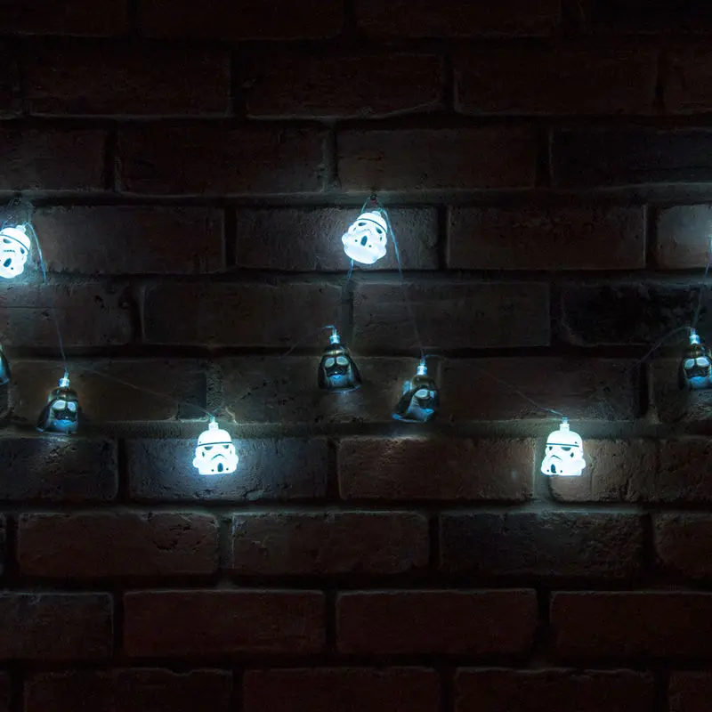 Star Wars Darth Vader & Stormtrooper 3D string lights product photo