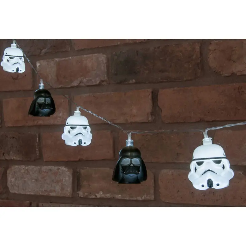 Star Wars Darth Vader & Stormtrooper 3D string lights product photo