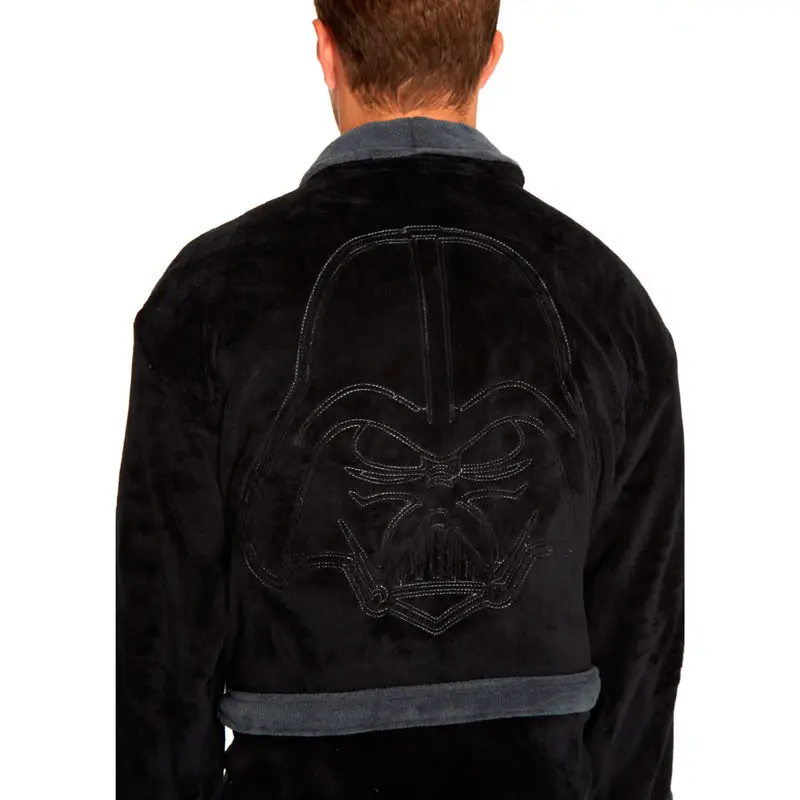 Star Wars Darth Vader mens fleece bathrobe product photo