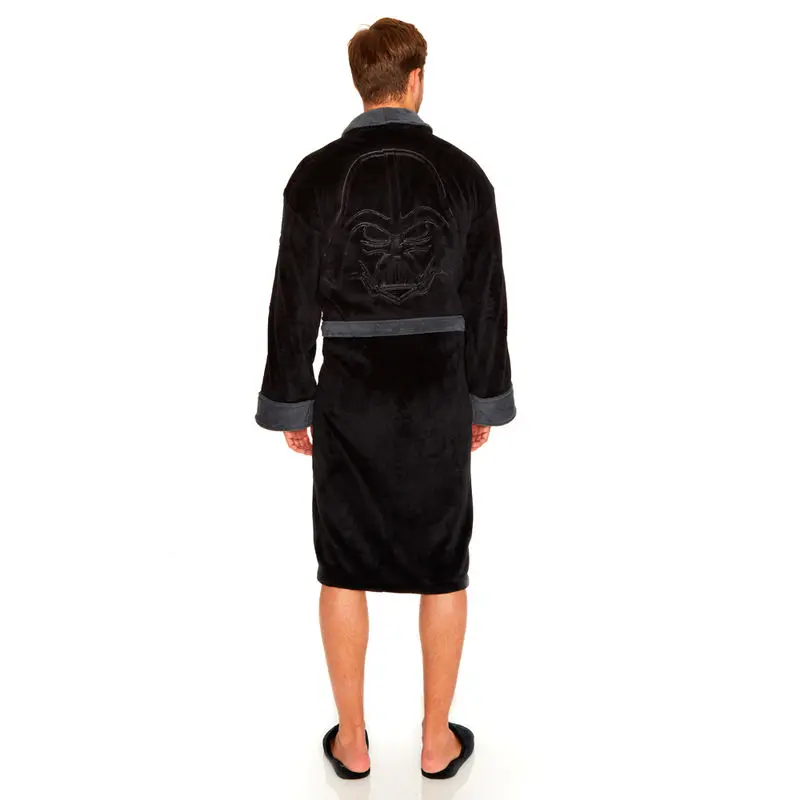 Star Wars Darth Vader mens fleece bathrobe product photo