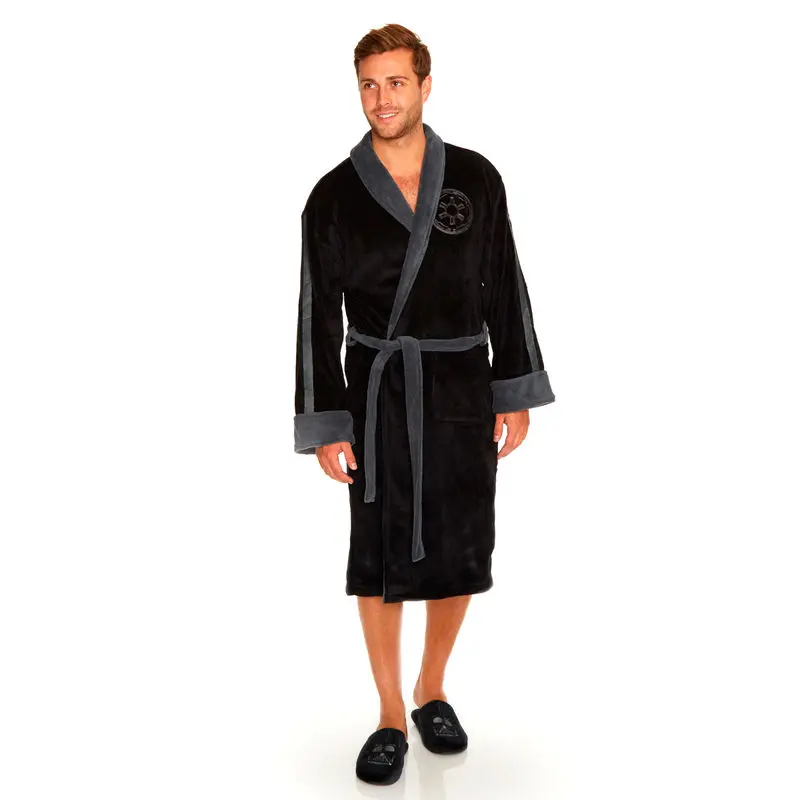 Star Wars Darth Vader mens fleece bathrobe product photo