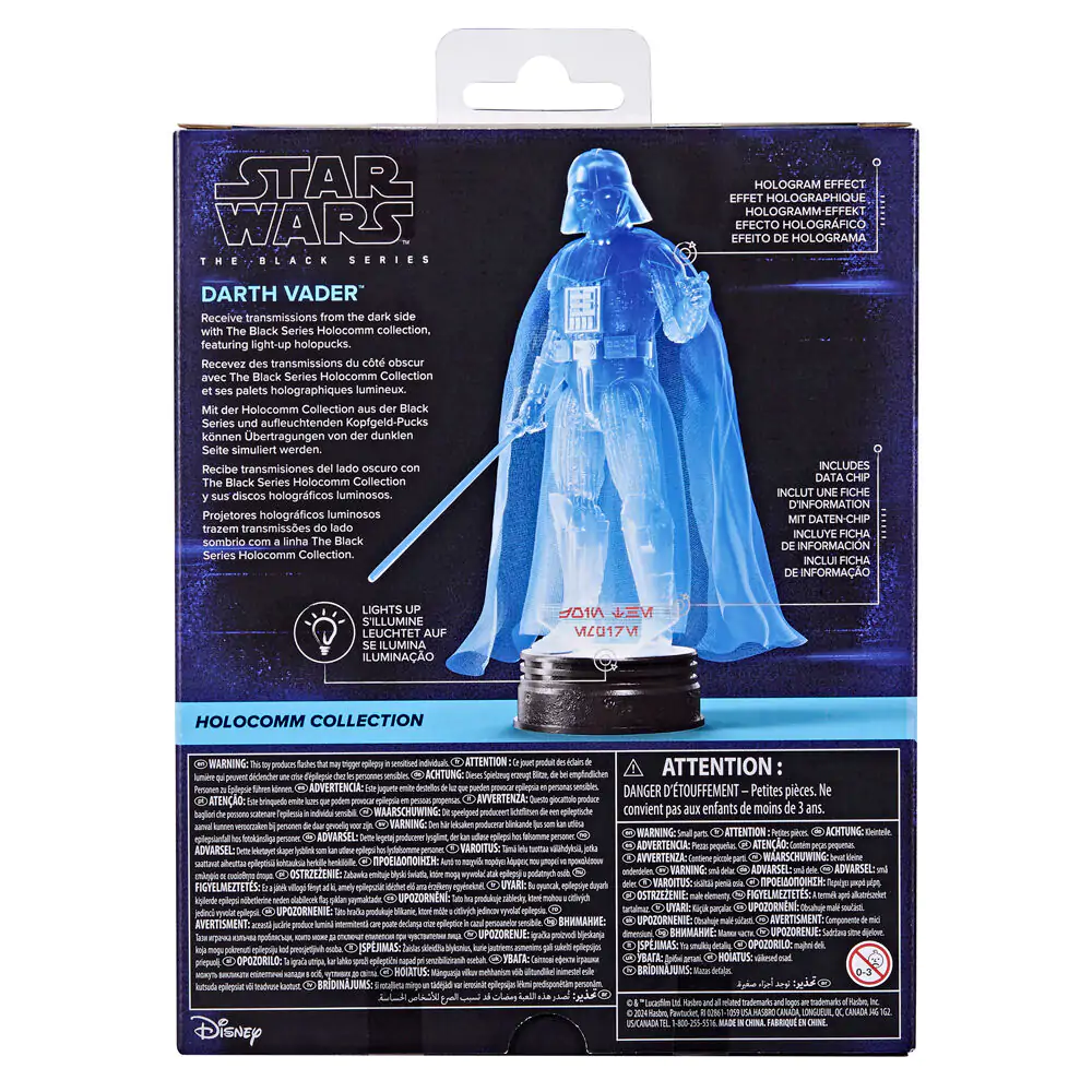 Star Wars Darth Vader Holocomm Collection figure 15cm product photo