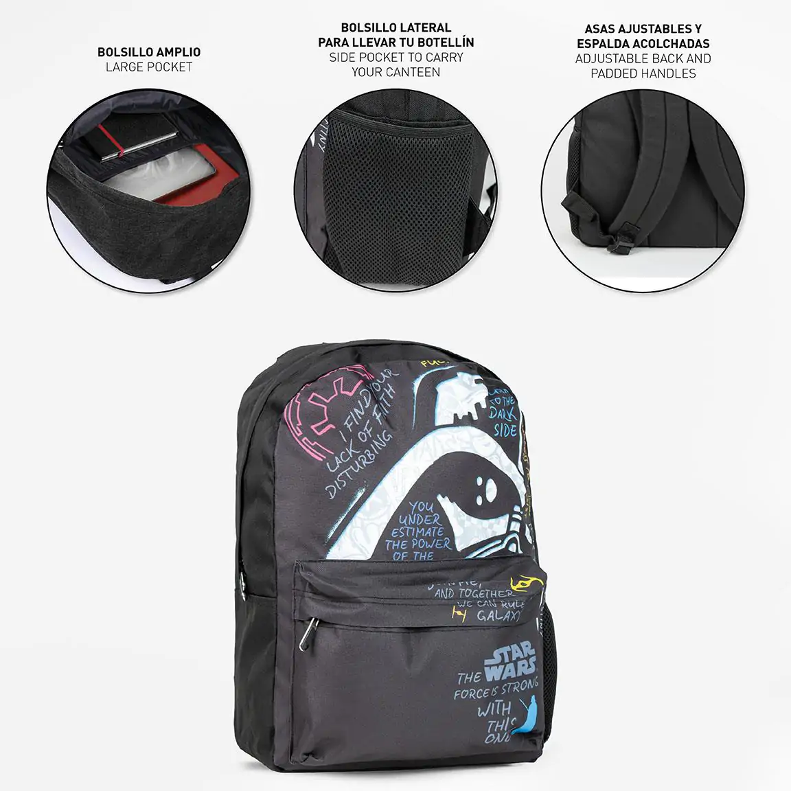 Star Wars Darth Vader casual backpack product photo