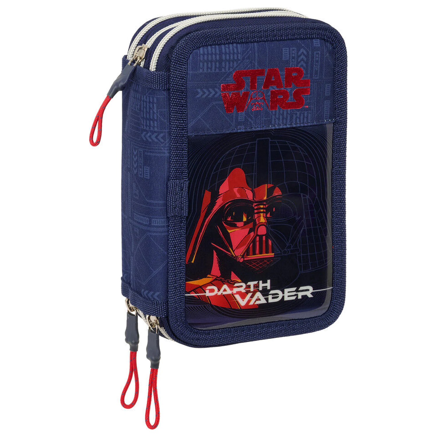 Star Wars Darth Vader triple pencil case 37pcs product photo