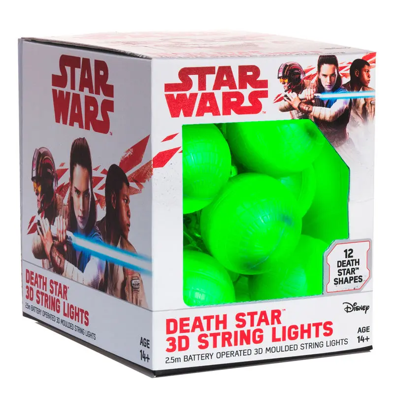 Star Wars Death Star 3D string lights product photo