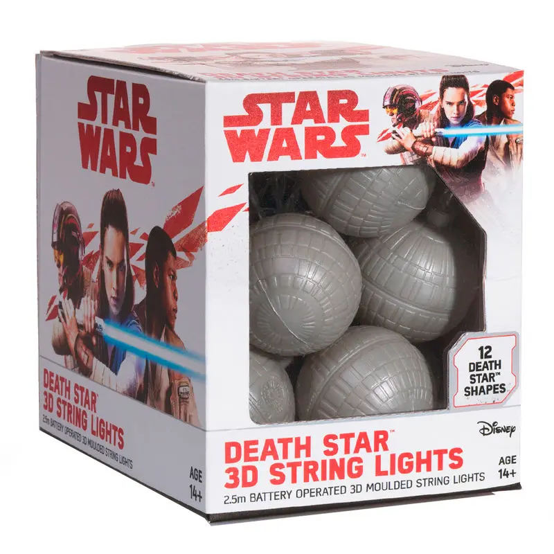 Star Wars Death Star 3D string lights product photo