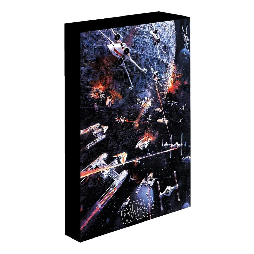 Star Wars Canvas Print Death Star Assault 30 x 40cm product photo