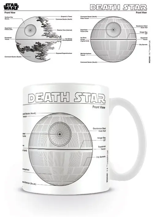 Star Wars Mug Death Star Sketch product photo