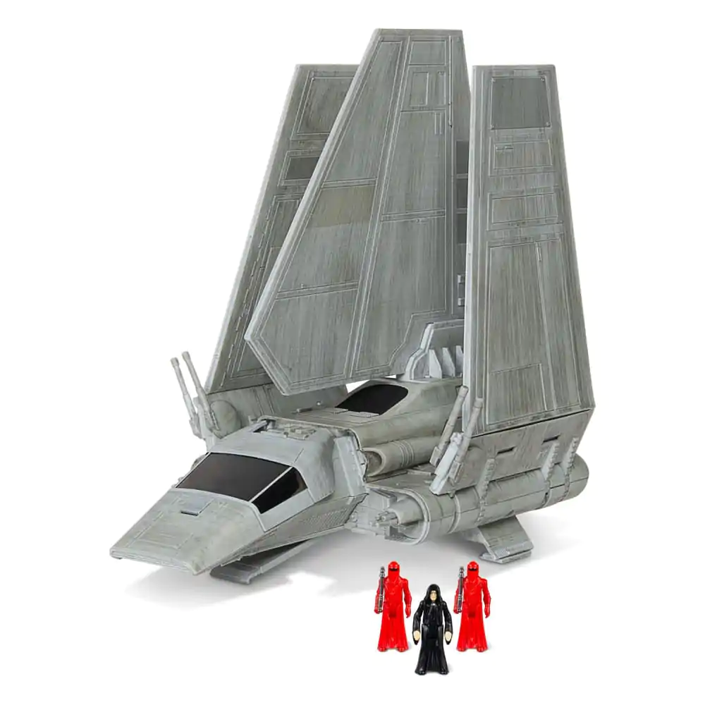 Star Wars Vehicle with Figure Deluxe Armored Imperial Shuttle 20 cm product photo