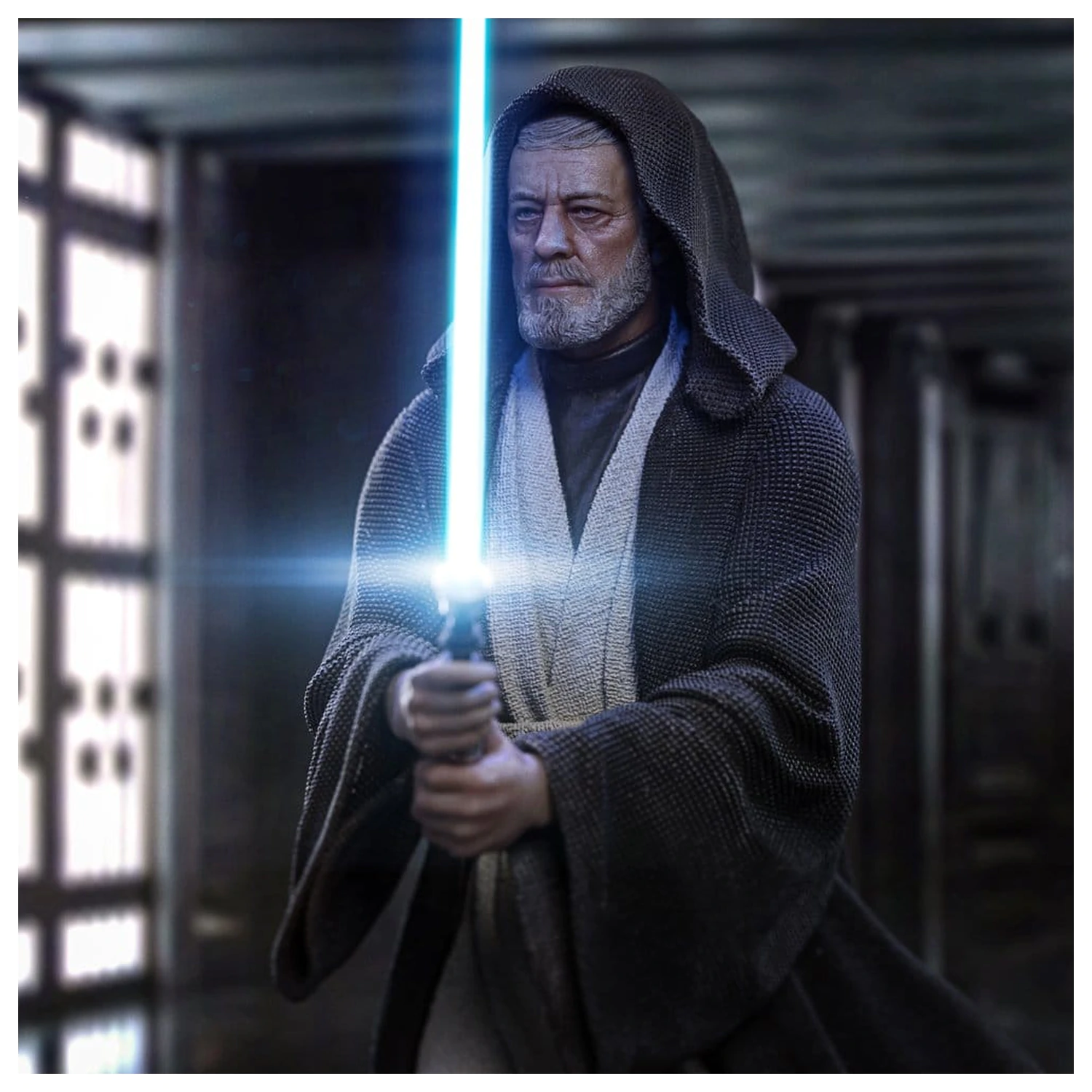 Star Wars Deluxe Art Scale Statue 1/10 Darth Vader Vs Obi-Wan Kenobi (CCXP Exclusive 2025) 24 cm product photo