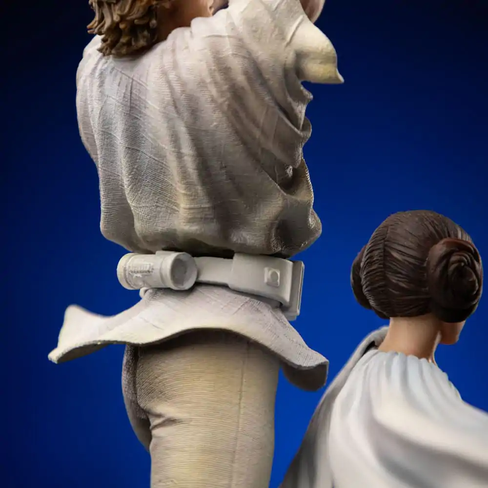 Star Wars Deluxe Art Scale Statue 1/10 Luke and Leia 41 cm product photo