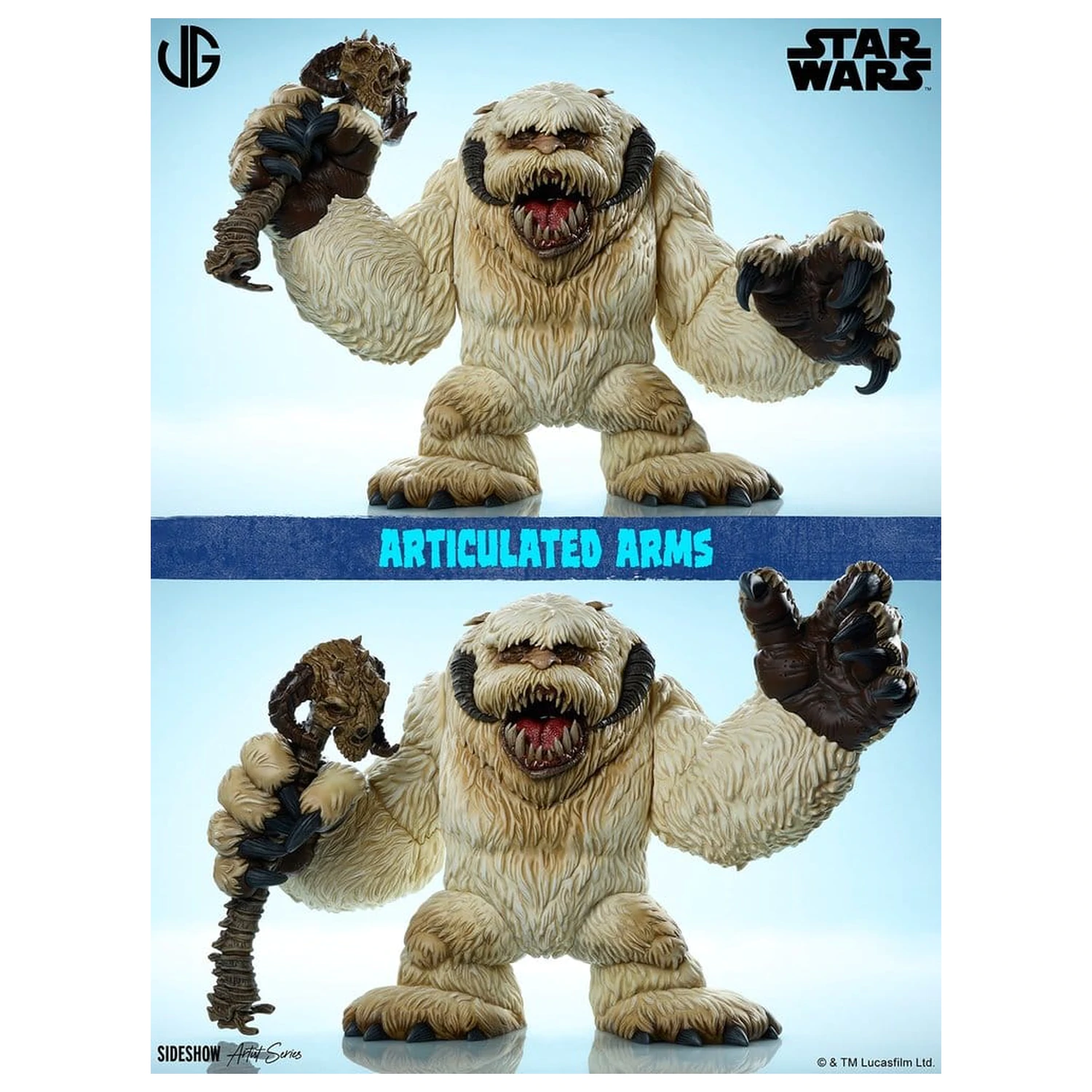 Star Wars Designer Vinyl Figure Wampa 30 cm product photo
