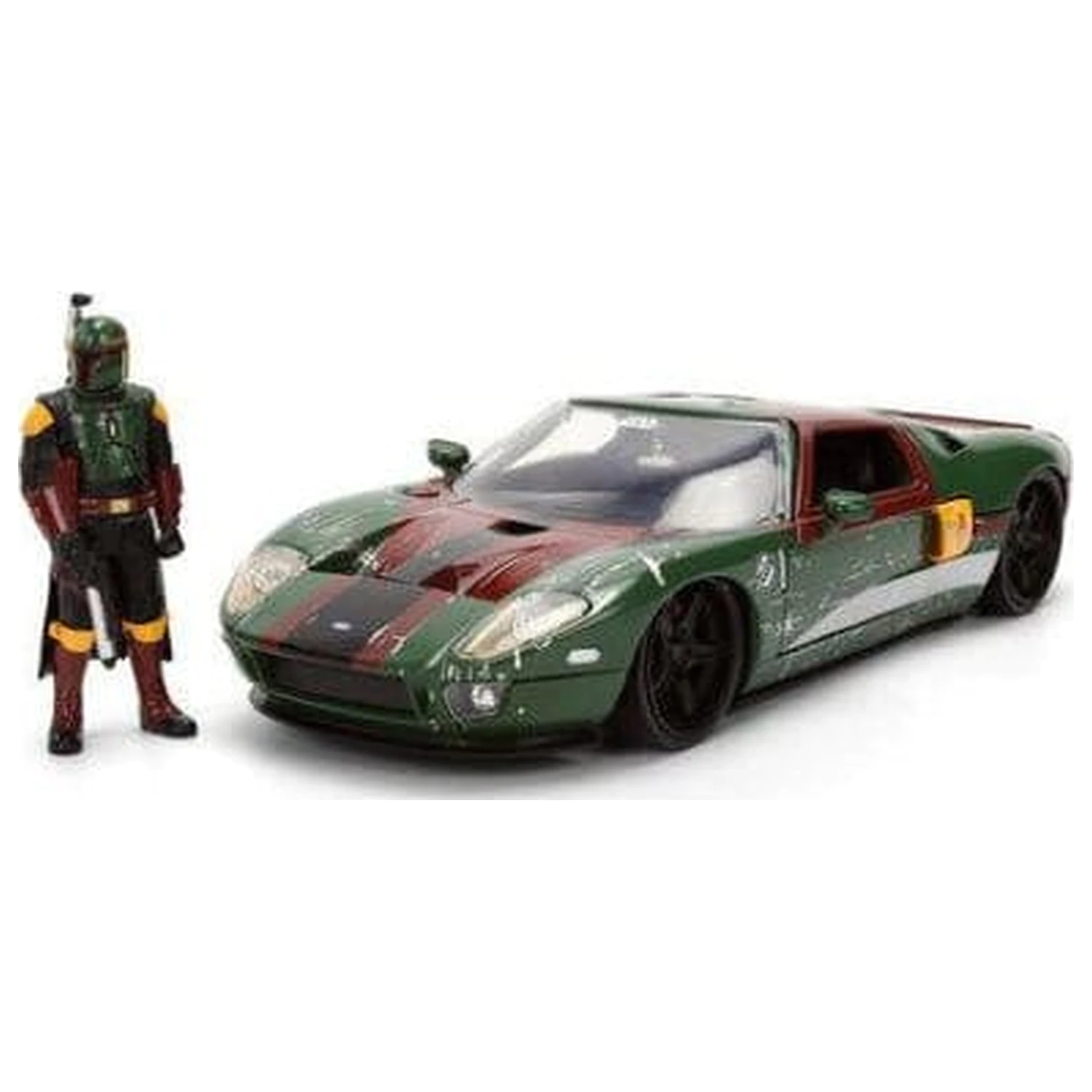 Star Wars Diecast Model 1:24 Boba Fett 2005 Ford GT product photo