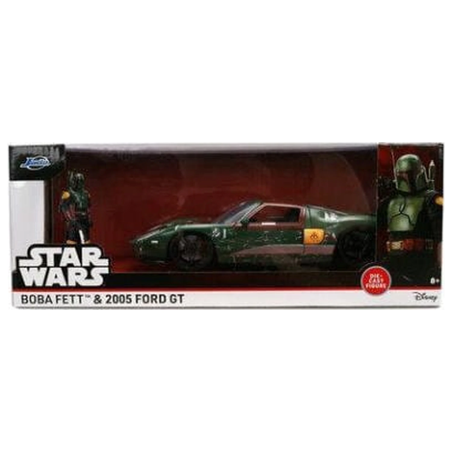 Star Wars Diecast Model 1:24 Boba Fett 2005 Ford GT product photo