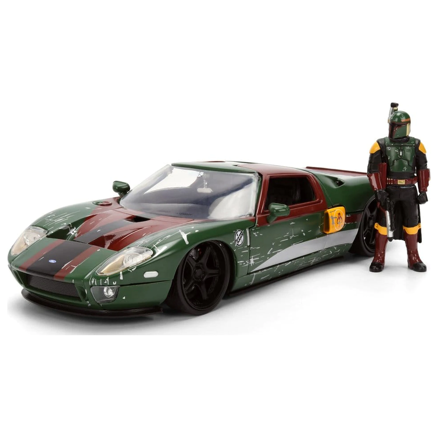 Star Wars Diecast Model 1:24 Boba Fett 2005 Ford GT product photo