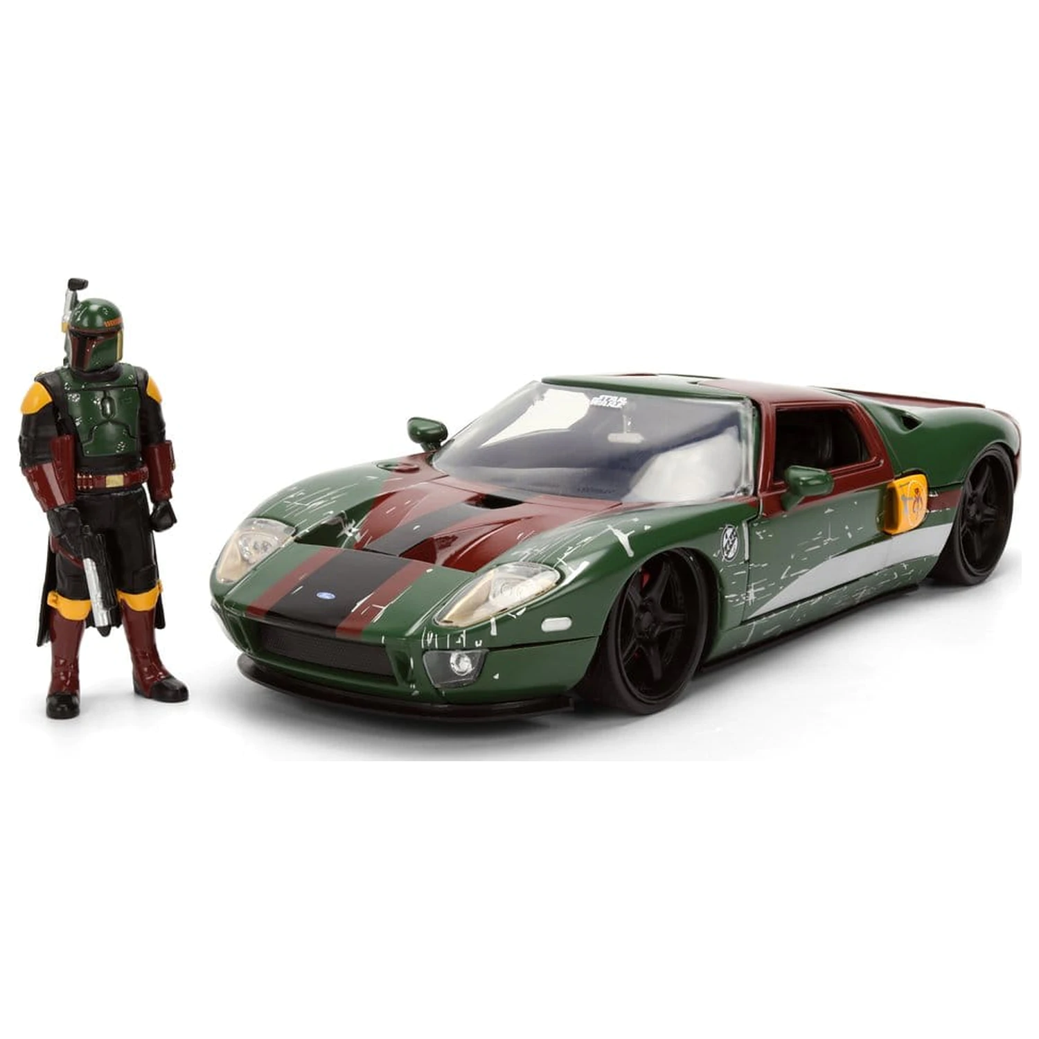 Star Wars Diecast Model 1:24 Boba Fett 2005 Ford GT product photo