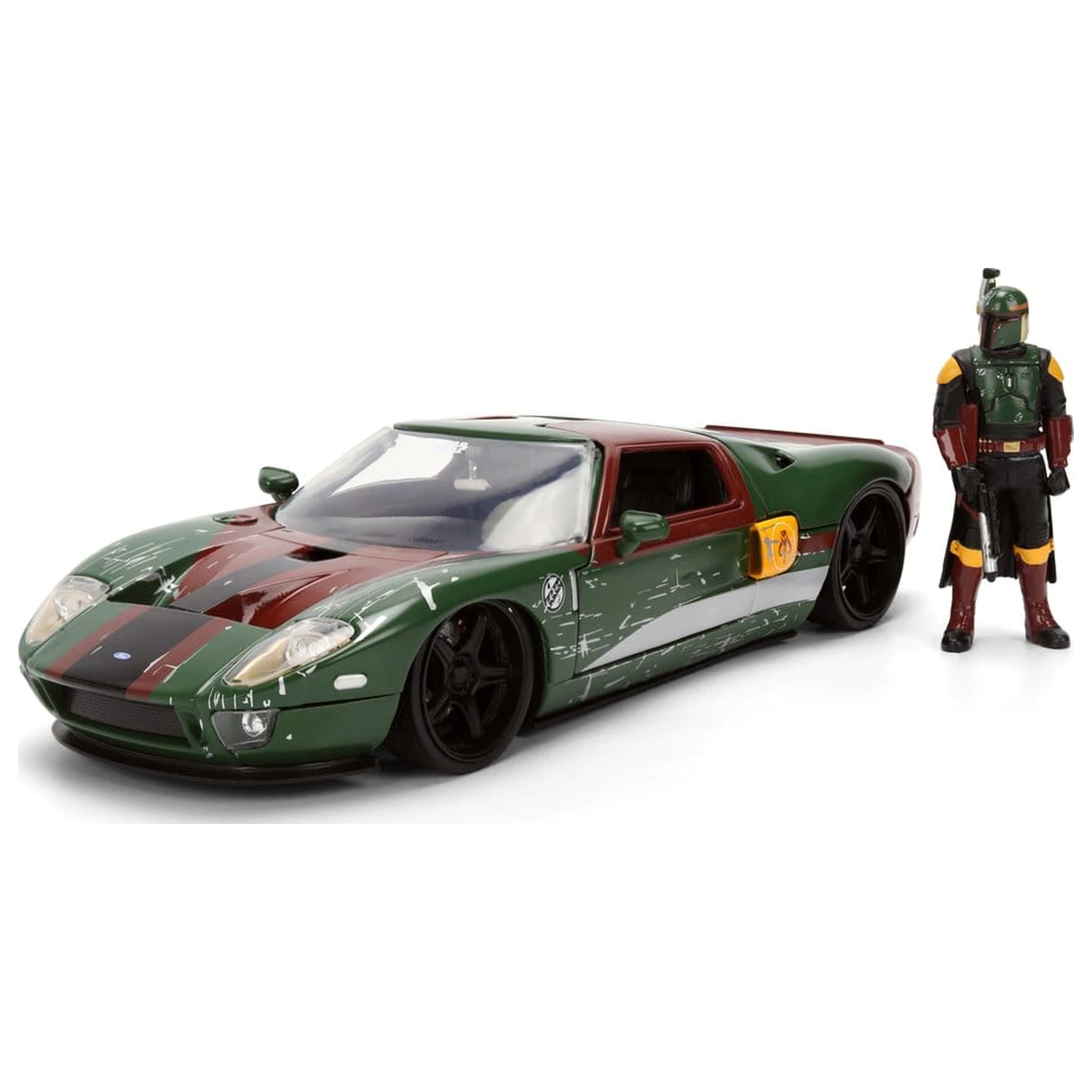 Star Wars Diecast Model 1:24 Boba Fett 2005 Ford GT product photo
