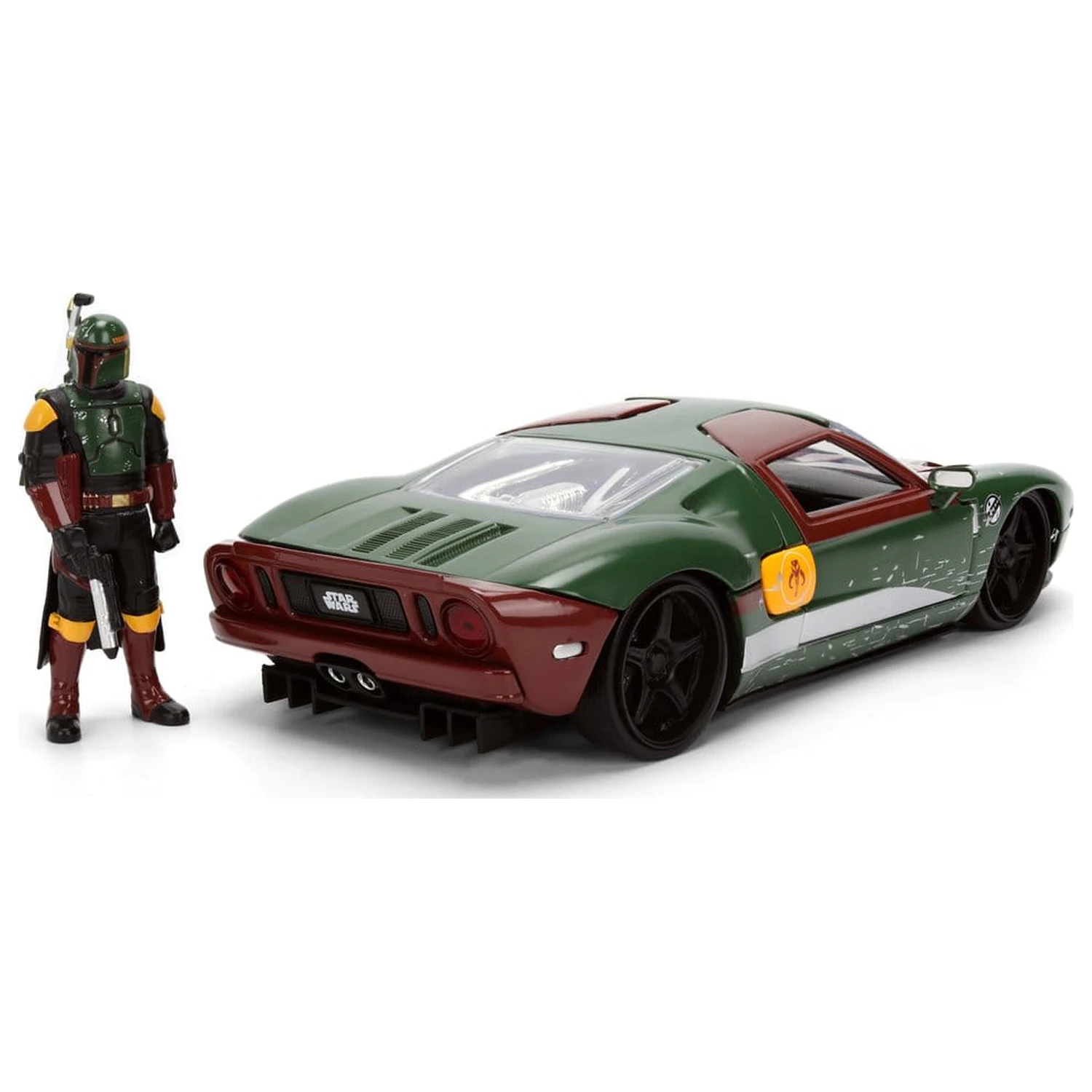 Star Wars Diecast Model 1:24 Boba Fett 2005 Ford GT product photo