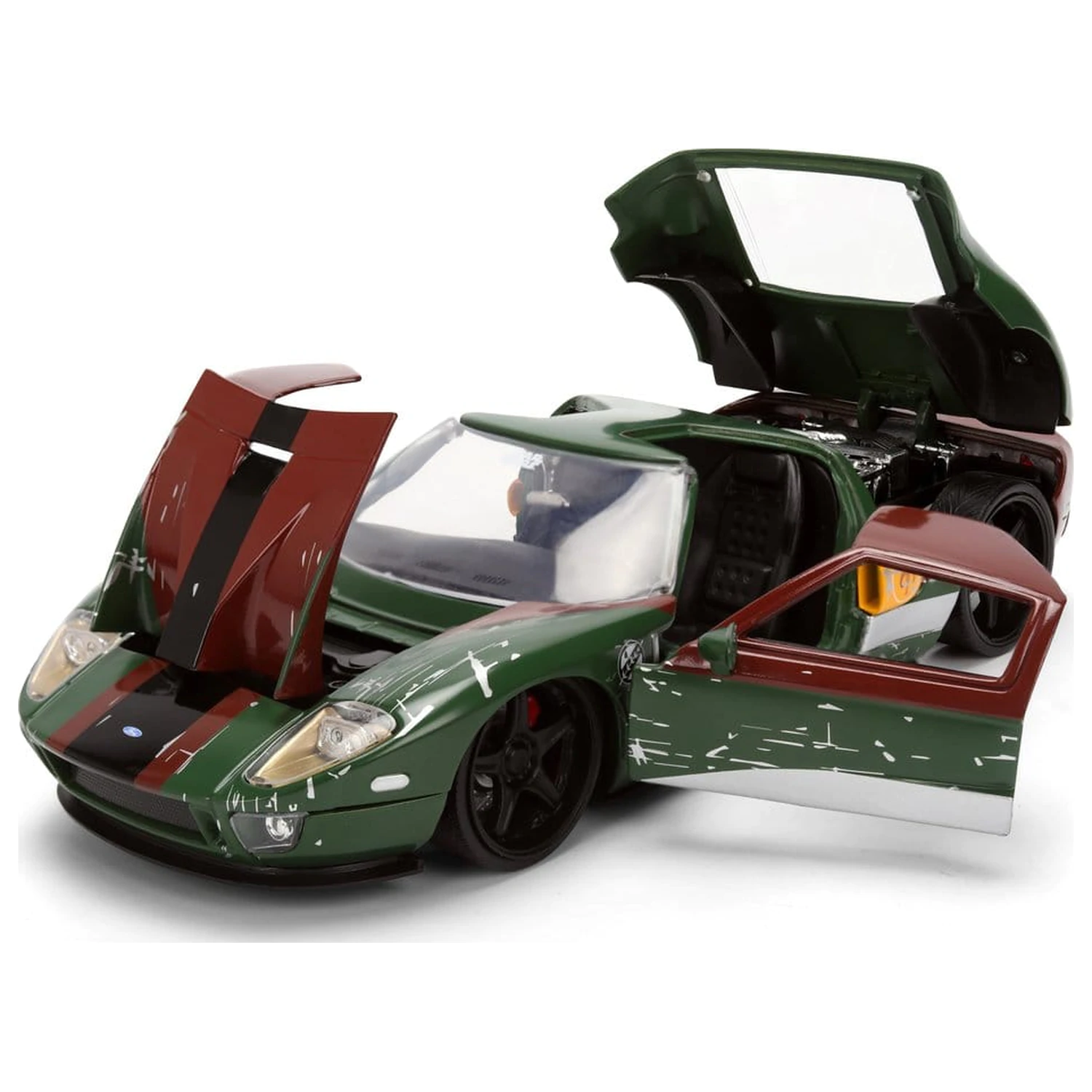 Star Wars Diecast Model 1:24 Boba Fett 2005 Ford GT product photo