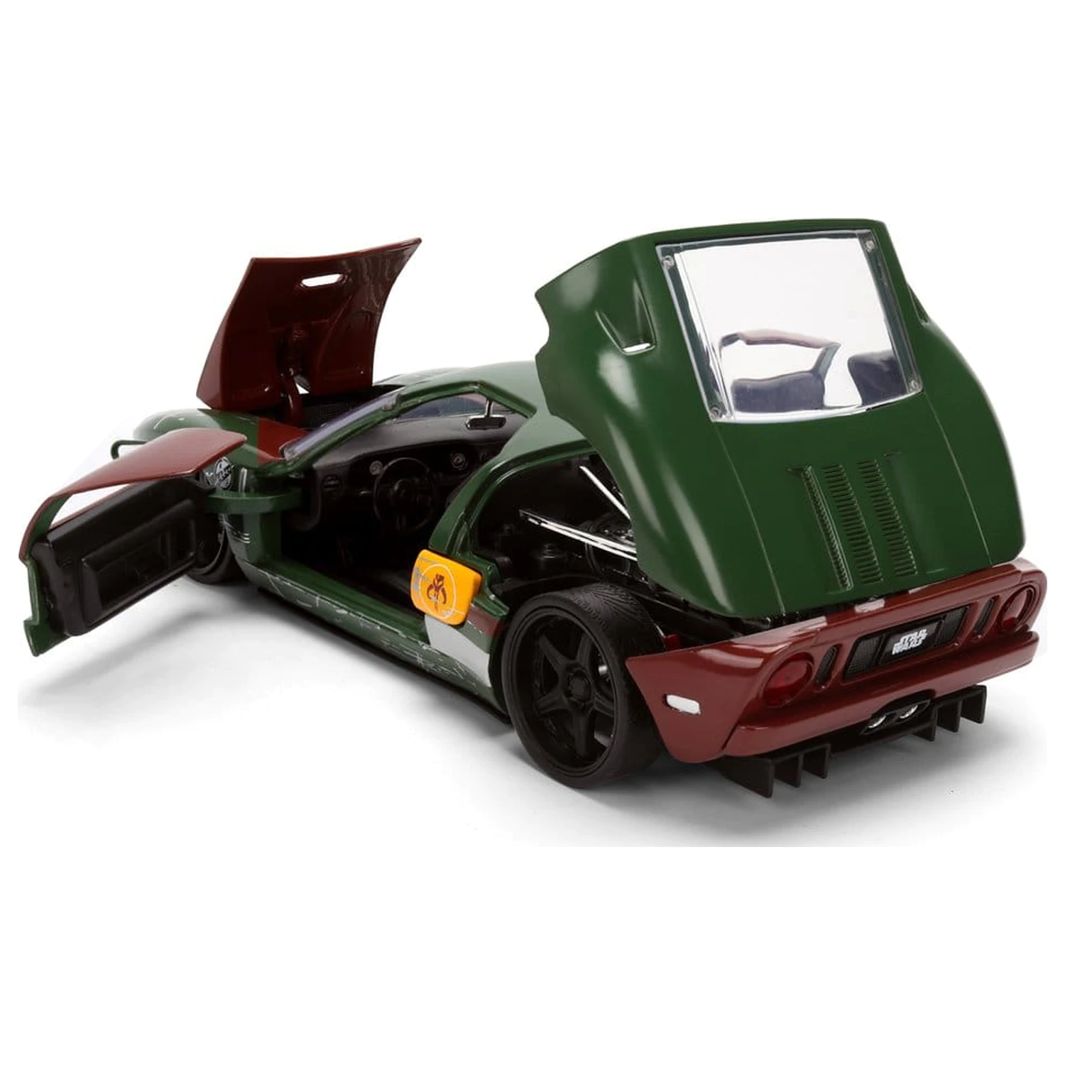 Star Wars Diecast Model 1:24 Boba Fett 2005 Ford GT product photo