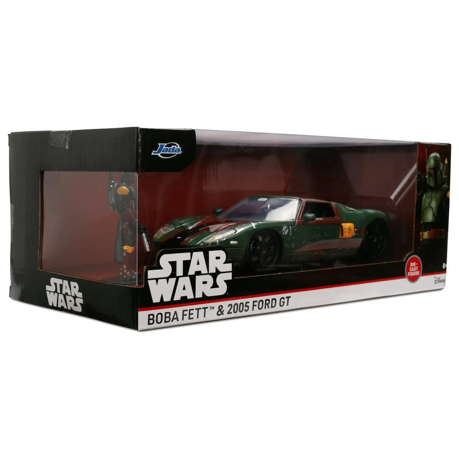 Star Wars Diecast Model 1:24 Boba Fett 2005 Ford GT product photo