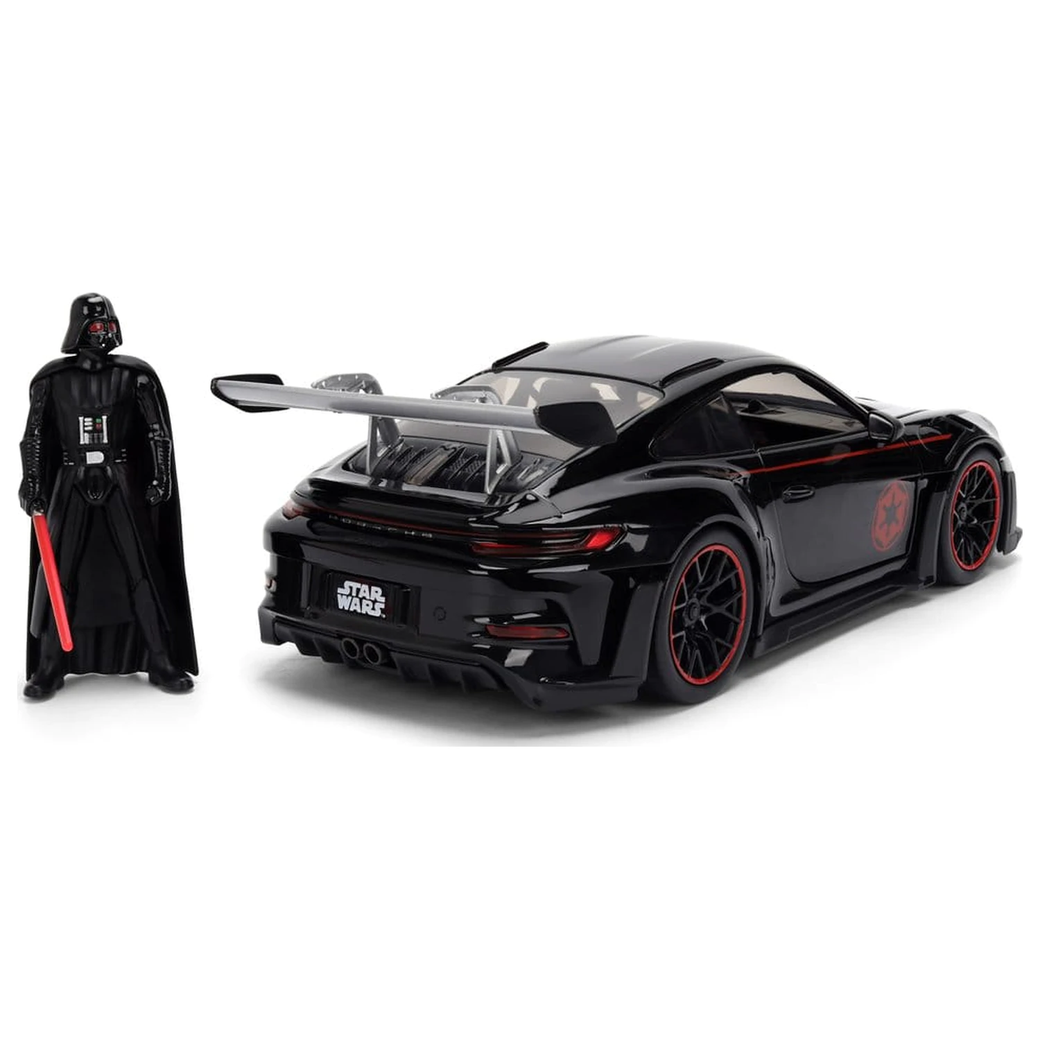 Star Wars Diecast Model 1:24 Darth Vader Porsche 911 product photo