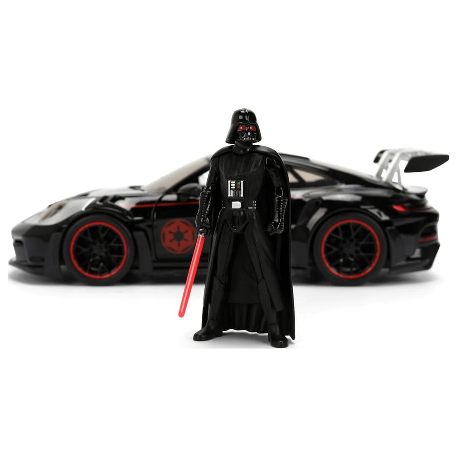 Star Wars Diecast Model 1:24 Darth Vader Porsche 911 product photo