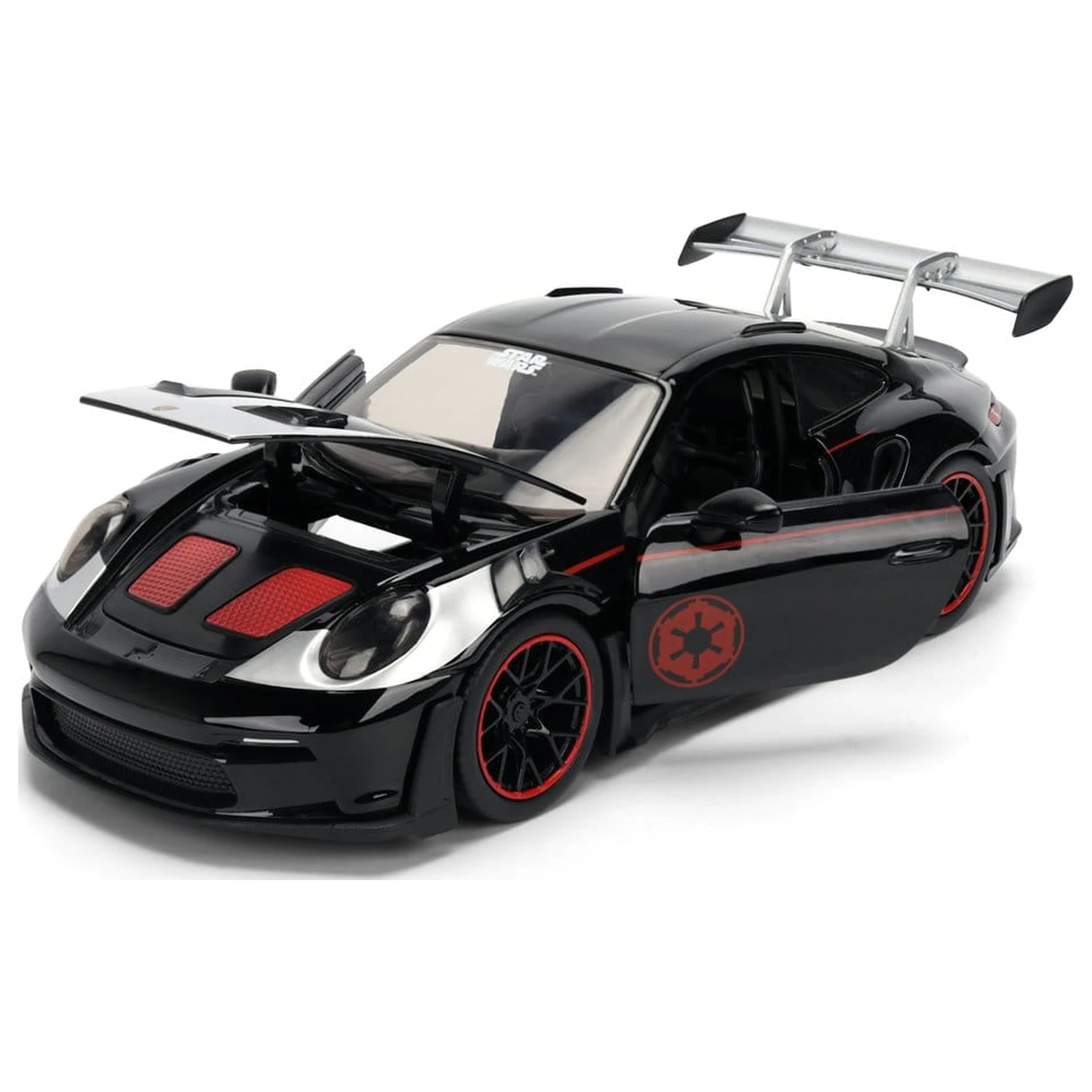 Star Wars Diecast Model 1:24 Darth Vader Porsche 911 product photo