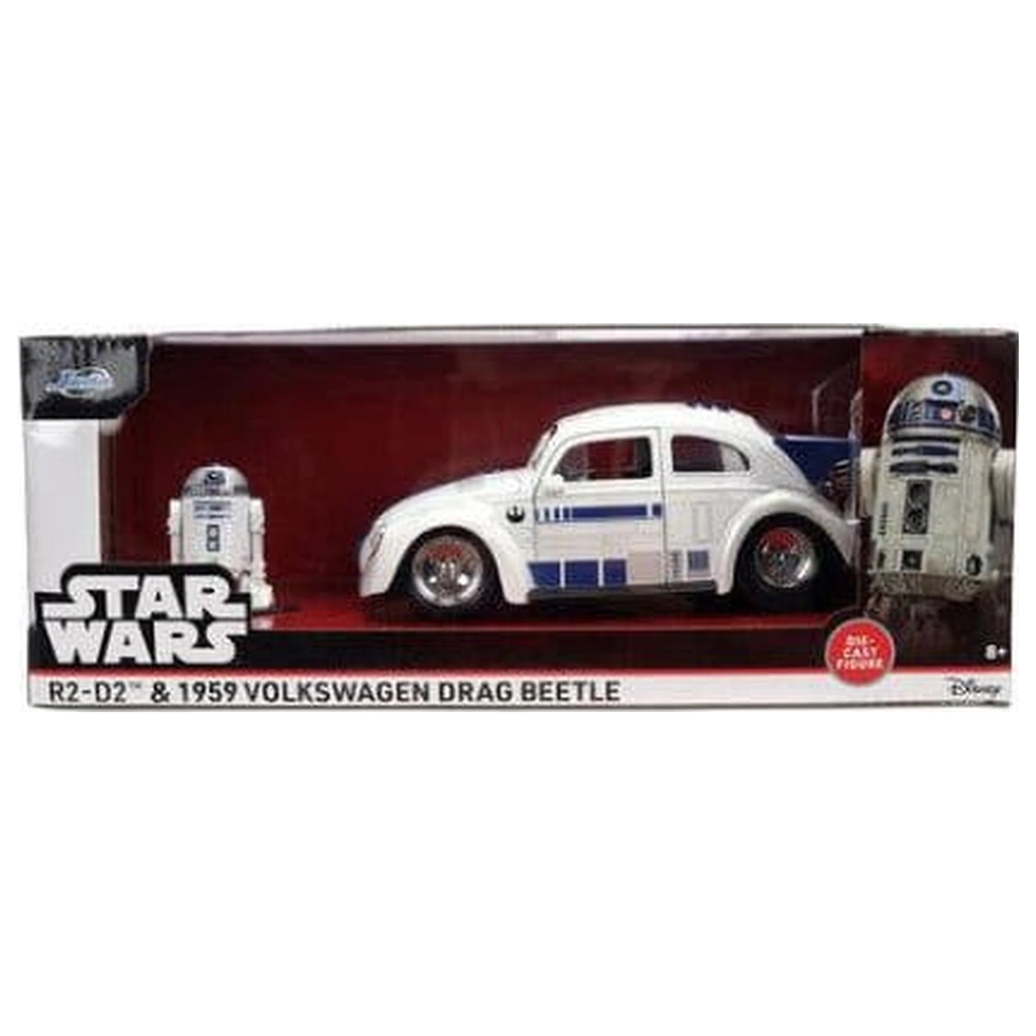 Star Wars Diecast Model 1:24 R2-D2 1959 VW Drag Beetle product photo