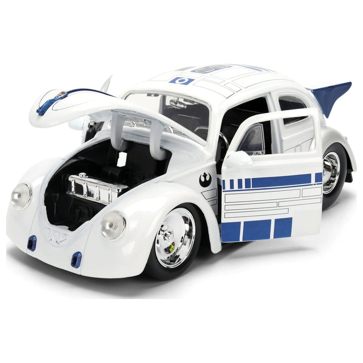 Star Wars Diecast Model 1:24 R2-D2 1959 VW Drag Beetle product photo