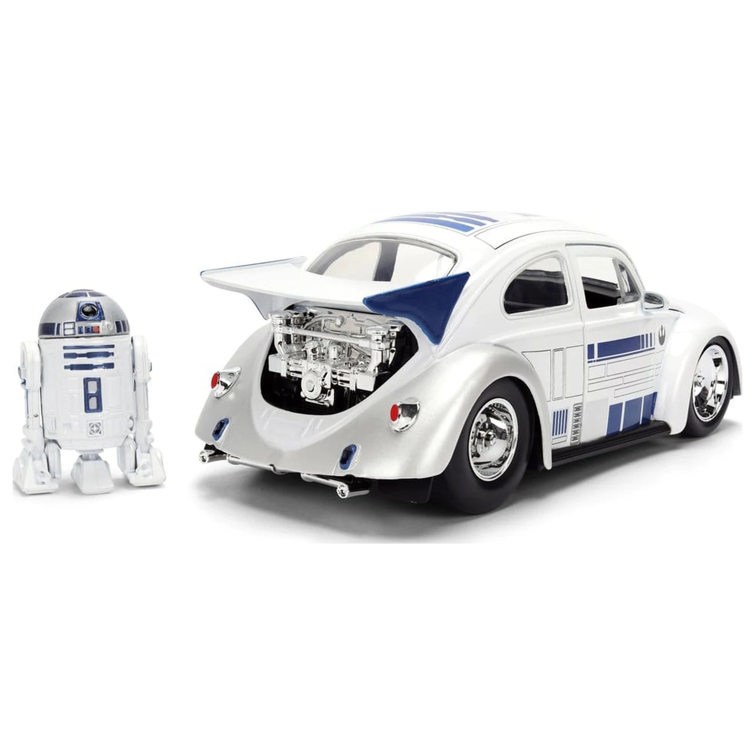 Star Wars Diecast Model 1:24 R2-D2 1959 VW Drag Beetle product photo