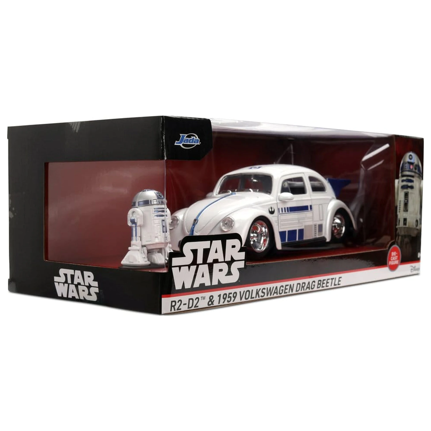 Star Wars Diecast Model 1:24 R2-D2 1959 VW Drag Beetle product photo