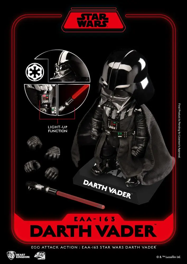 Star Wars Egg Attack Action Figure Darth Vader 16 cm product photo
