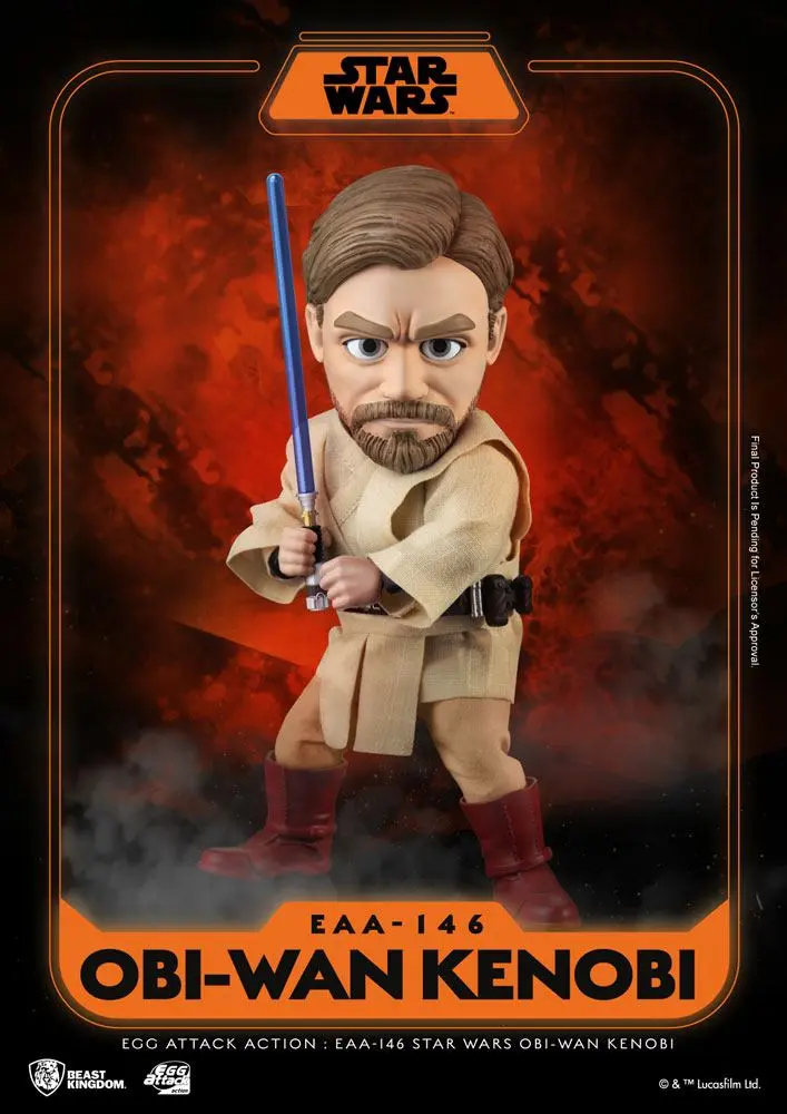 Star Wars Egg Attack Action Figure Obi-Wan Kenobi 16 cm product photo