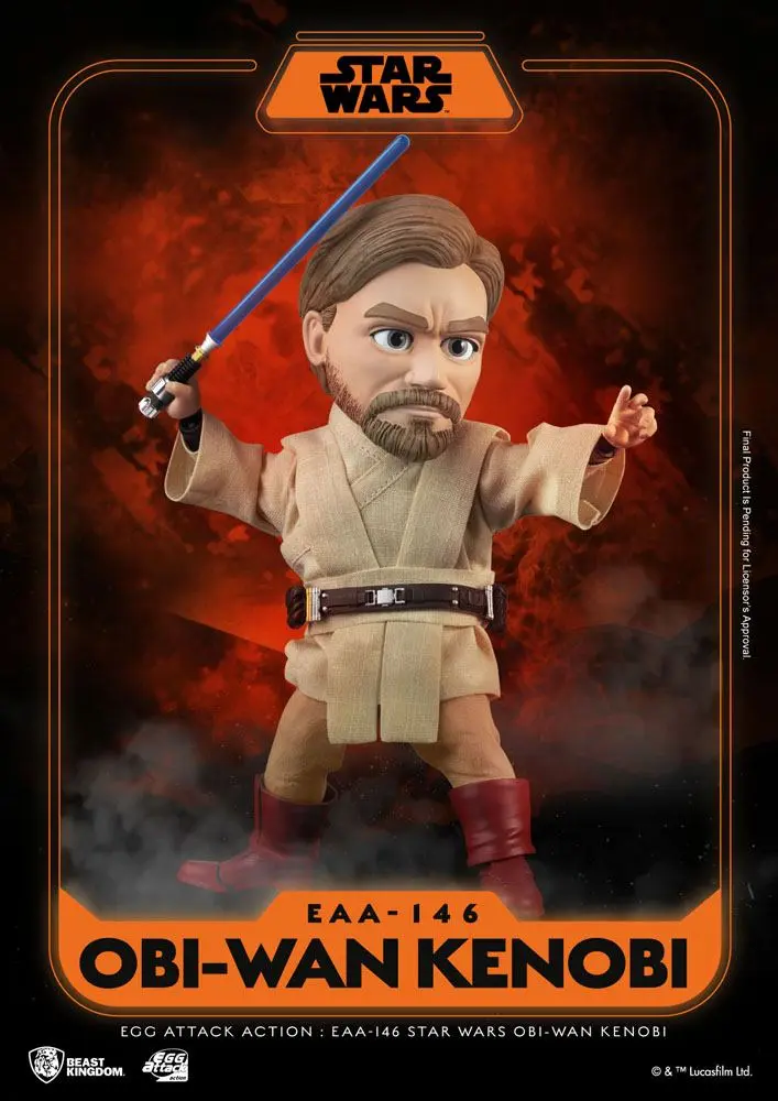 Star Wars Egg Attack Action Figure Obi-Wan Kenobi 16 cm product photo