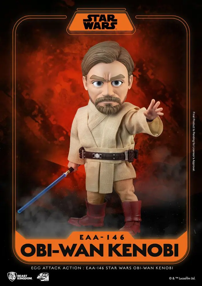 Star Wars Egg Attack Action Figure Obi-Wan Kenobi 16 cm product photo
