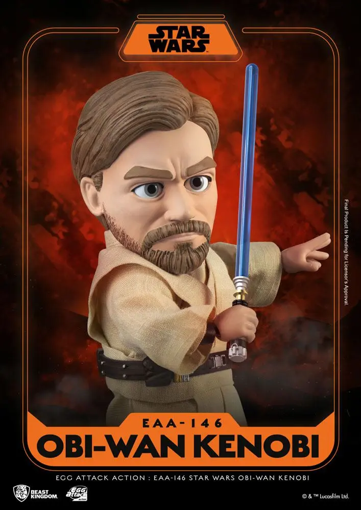 Star Wars Egg Attack Action Figure Obi-Wan Kenobi 16 cm product photo