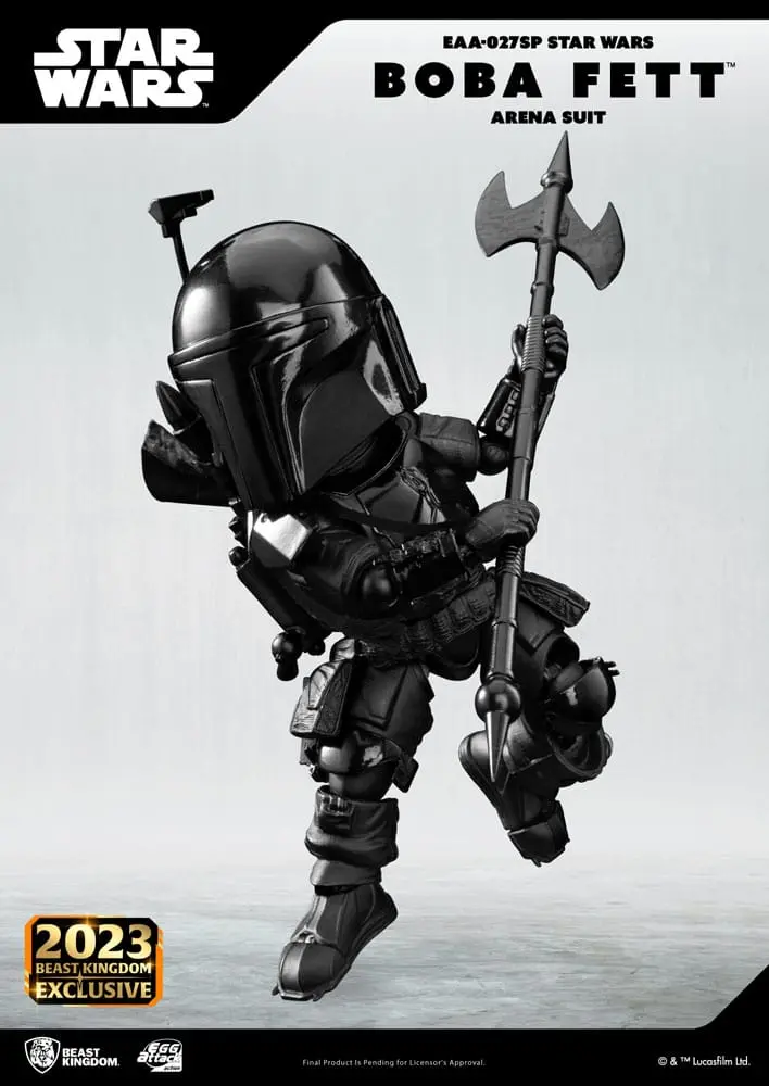 Star Wars Egg Attack Statue Boba Fett Arena Suit 17 cm termékfotó