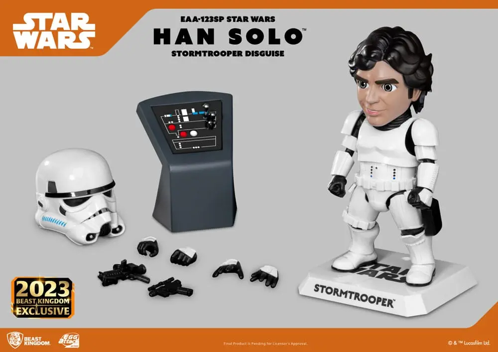 Star Wars Egg Attack Statue Han Solo (Stormtrooper Disguise) 17 cm product photo