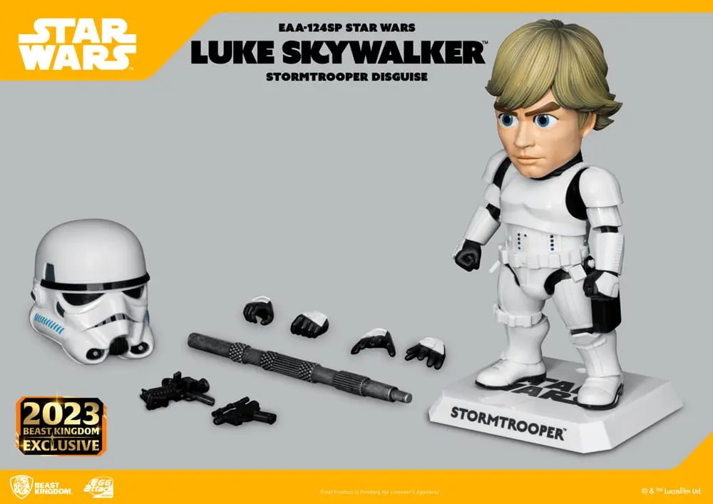 Star Wars Egg Attack Statue Luke Skywalker (Stormtrooper Disguise) 17 cm product photo
