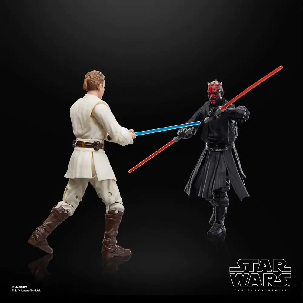 Star Wars Episode I Black Series Action Figure 3-Pack Qui-Gon Jinn, Darth Maul, Obi-Wan Kenobi 15 cm product photo